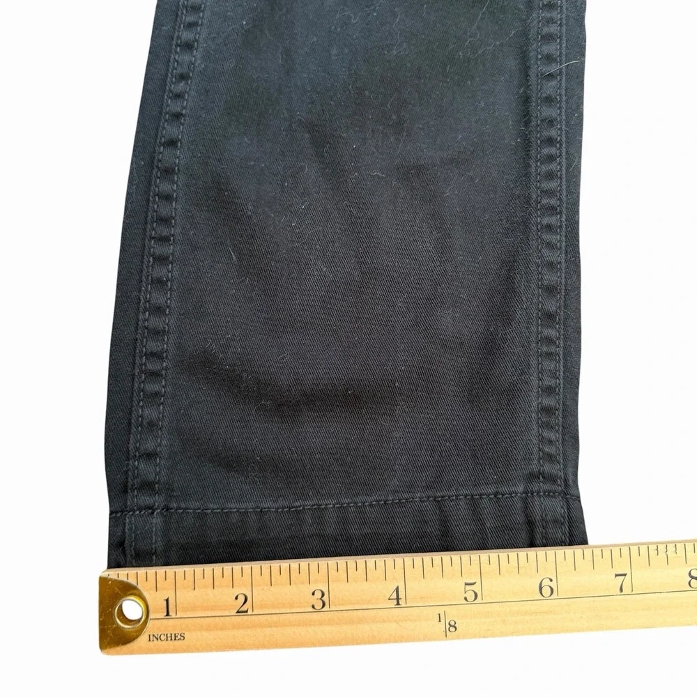 DENIM & SUPPLY Ralph Lauren Vintage Chino Pants Mens Black 30x30 Khaki Casual
